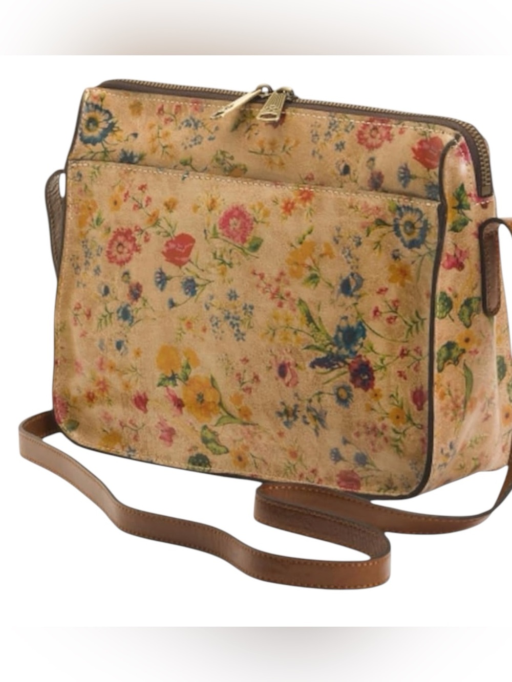 Patricia Nash Vallata Prairie Rose collection Crossbody NWT and Dust Bag
